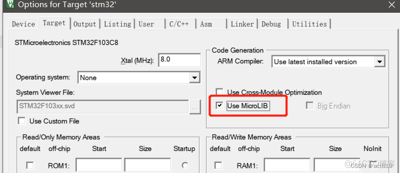 STM32CUBEMX怎么配置SRAM_arm_18