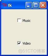 Tkinter Checkbutton小部件_控制变量