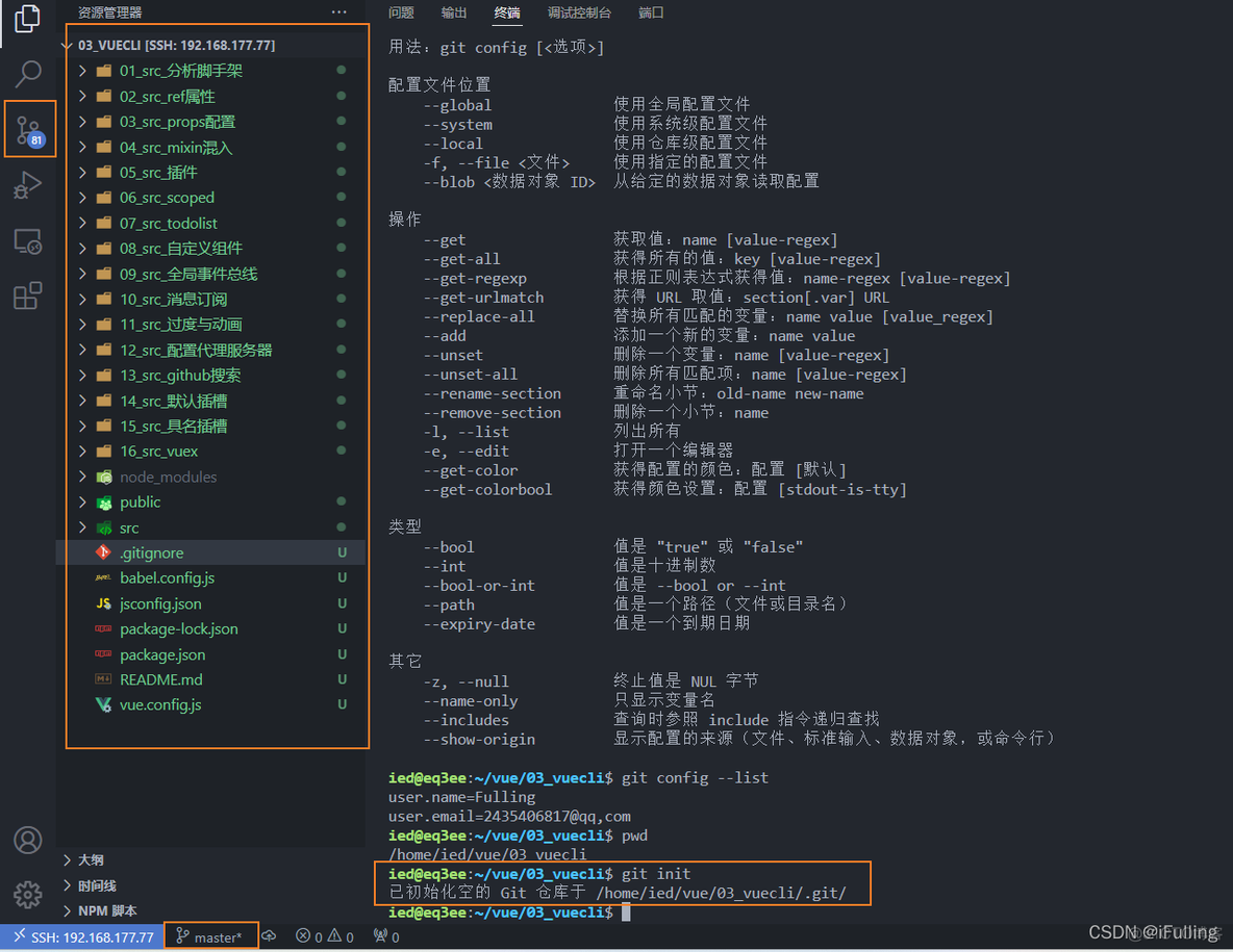 vscode关闭git仓库后重新添加项目 git列表没有了_git免密_02