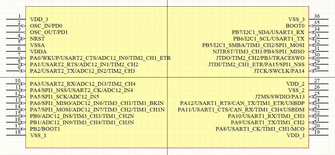 altium designer引脚文字不显示_引脚_11