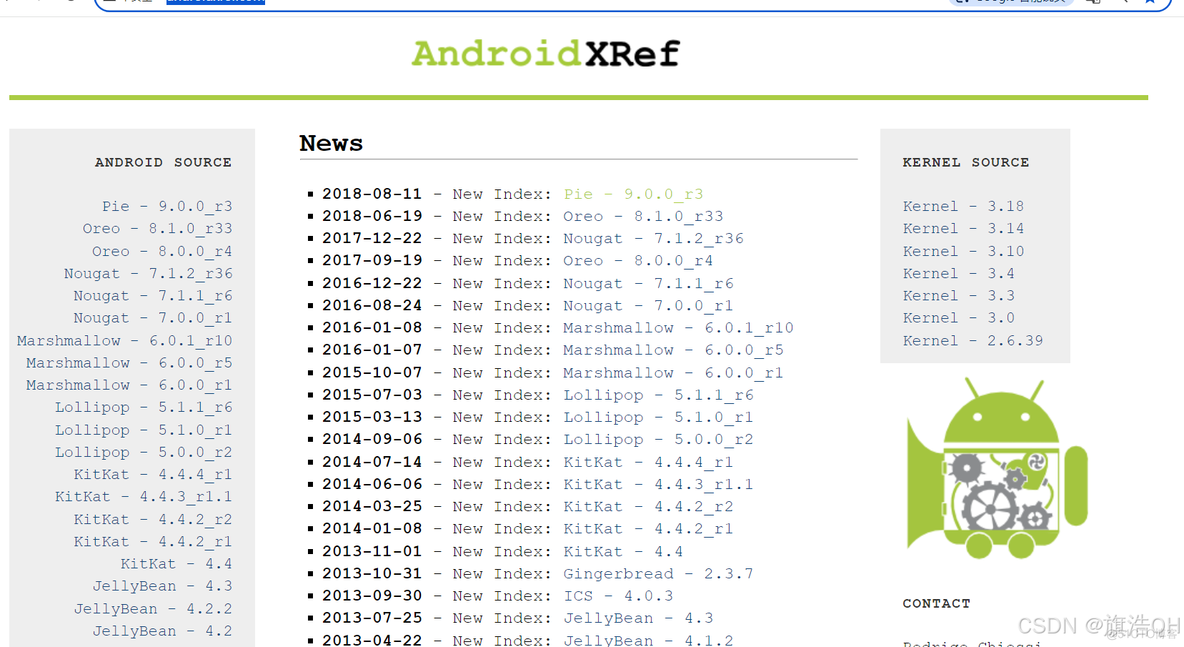 Android ROM和Linux内核源码在线阅读网站_服务器_02