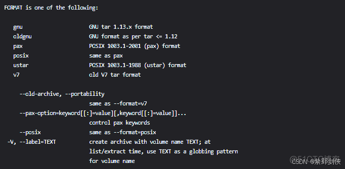 Linux shell编程学习笔记76：tar命令——快照 & 备份（上）_脚本编程_11