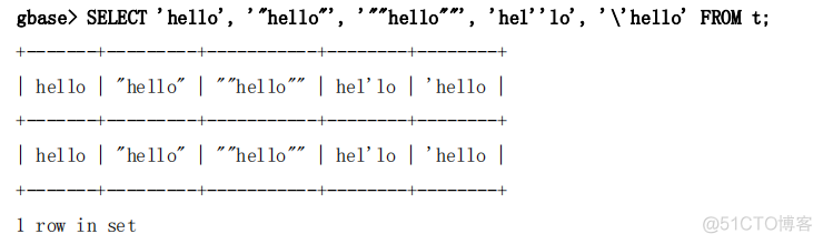 GBase 8a MPP Cluster ——SQL语言基础_sql_02