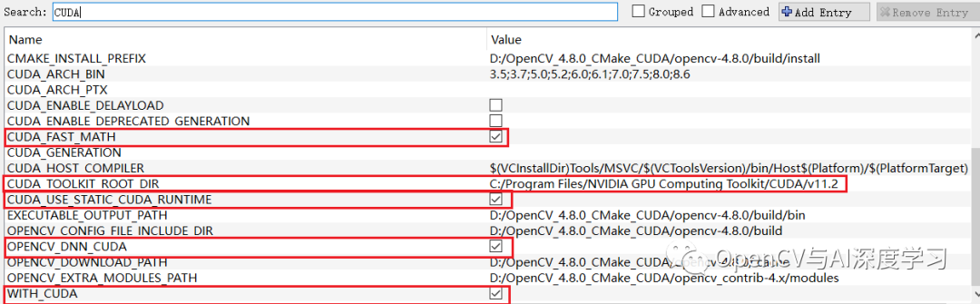 [转]OpenCV4.8 GPU版本CMake编译详细步骤 与CUDA代码演示_ide_07