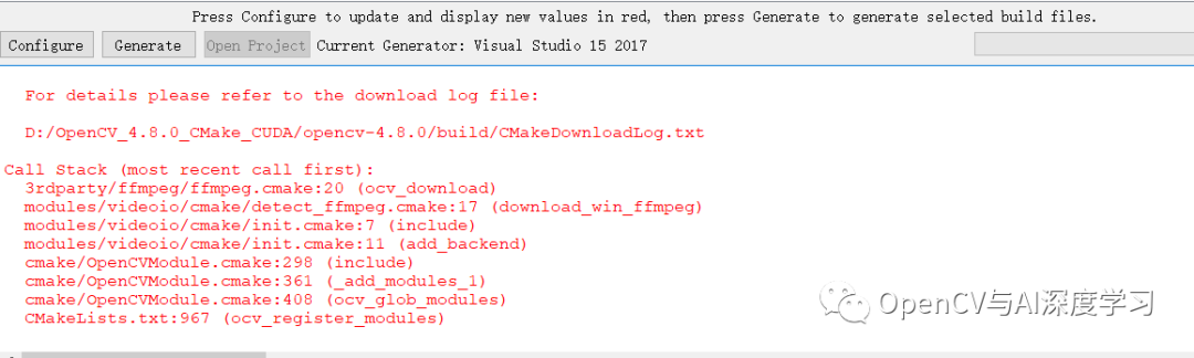 [转]OpenCV4.8 GPU版本CMake编译详细步骤 与CUDA代码演示_ide_10