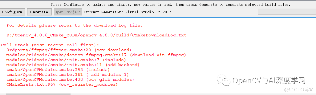 [转]OpenCV4.8 GPU版本CMake编译详细步骤 与CUDA代码演示_ide_10