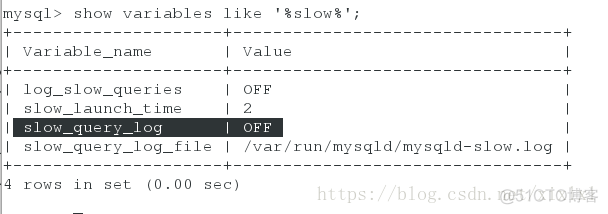 mysql慢日志文件中的字段都代表什么意思_慢查询