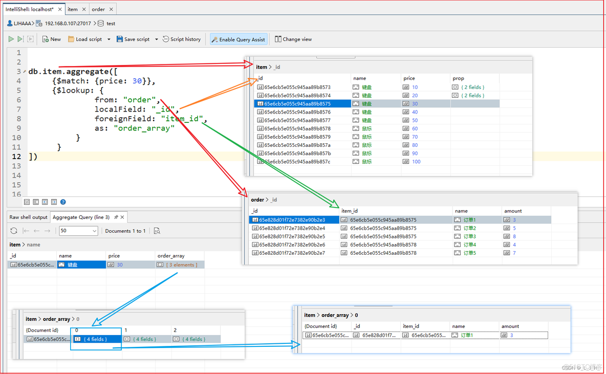 mongodb aggregate lookup 关联表_数据库_11