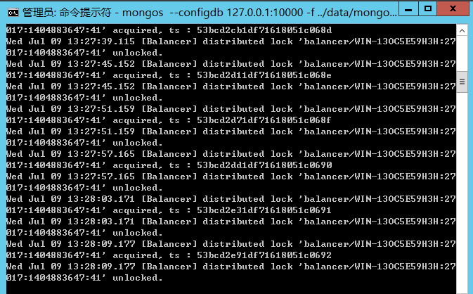 mongodb 分片之后如何备份_MongoDB_02