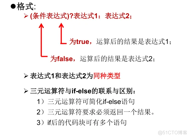 java中什么方法能替代三元运算法则_变量名