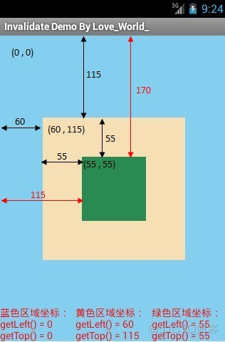 Android view距离屏幕顶部高度监听_java_02