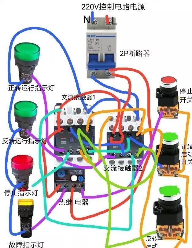 联锁 redis_220v正反转电机接线法_07