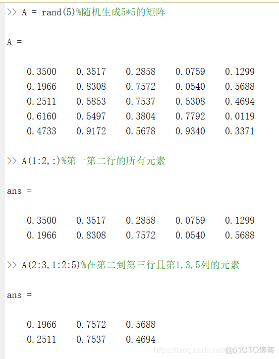 matlab三维矩阵索引数组_运算符_07