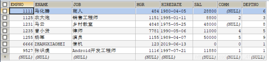 mysql 两个结果集比较_字符串