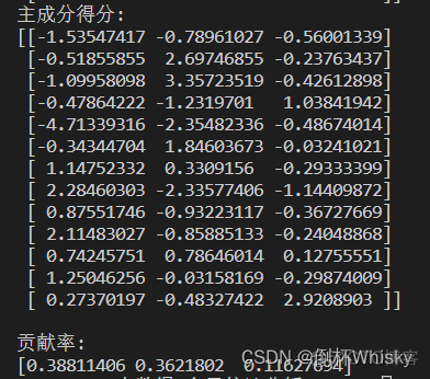 python主成分分析画loading plot_python_04