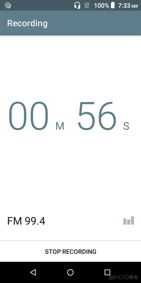 android开发 语音录制 开源_收音机