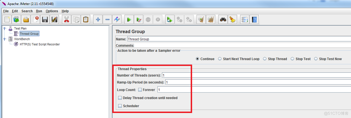 jmeter运行脚本报Notifying test listeners of end of test错误_Group_05