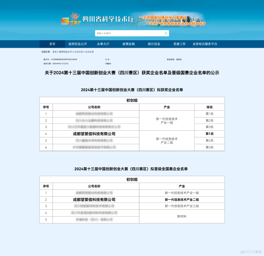 再创辉煌！望繁信科技斩获第十三届中国创新创业大赛四川赛区桂冠_流程智能