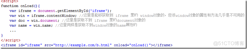 iframe嵌入跨域页面java怎么解决_window对象