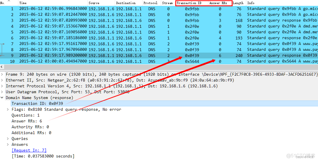 wireshark进行DNS查询_tcpdump_06