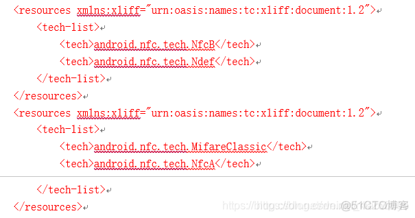 android 读取nfc跳转指定activity_xml_05