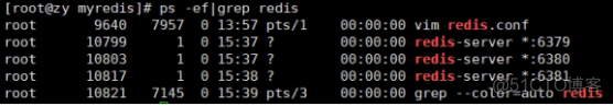 Redis集群启动端口有多少个_redis_08