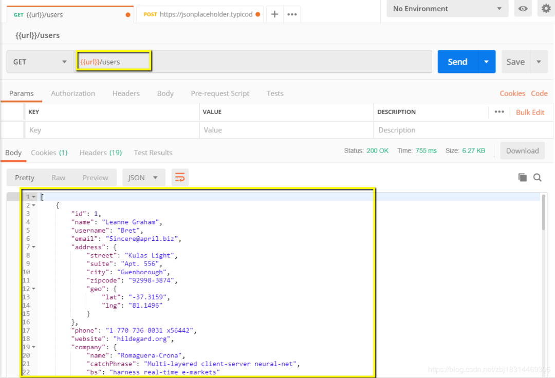 java json postman请求参数 list对象_参数化_06