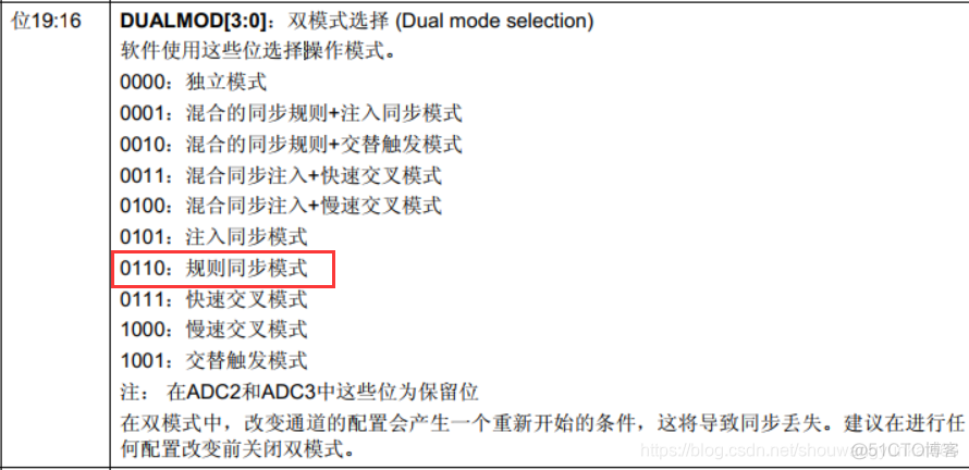 配置cubemx使用ADC1获取电压信号_双ADC模式