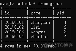 MySQL alter 设置外键 语句_外键_17