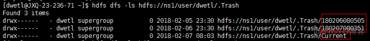 hdfs 删除 跳过回收站_检查点