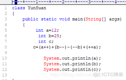 java类 常量list_运算符_08