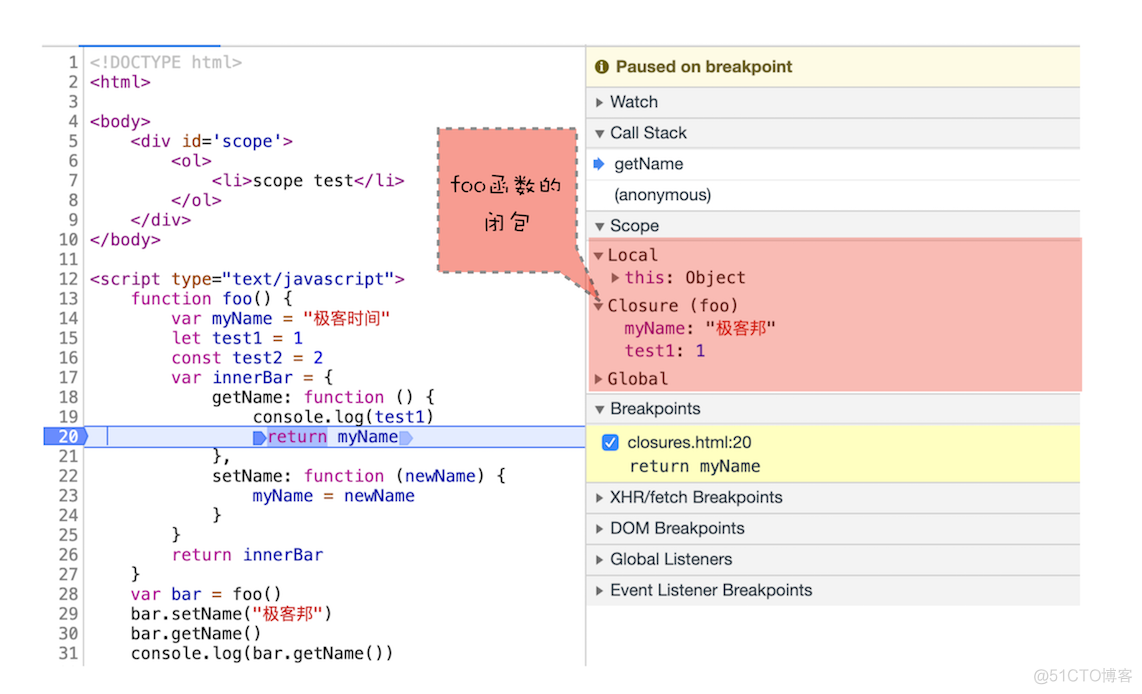 用两种javascript程序的编写方式实现自我介绍_作用域_06