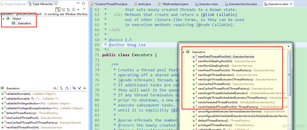 Java线程池 实现线程复用提高效率_线程池_03