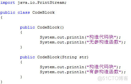 java构造方法 为静态属性赋值_静态代码块