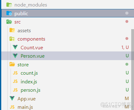 Vue68 模块化+命名空间_vue.js