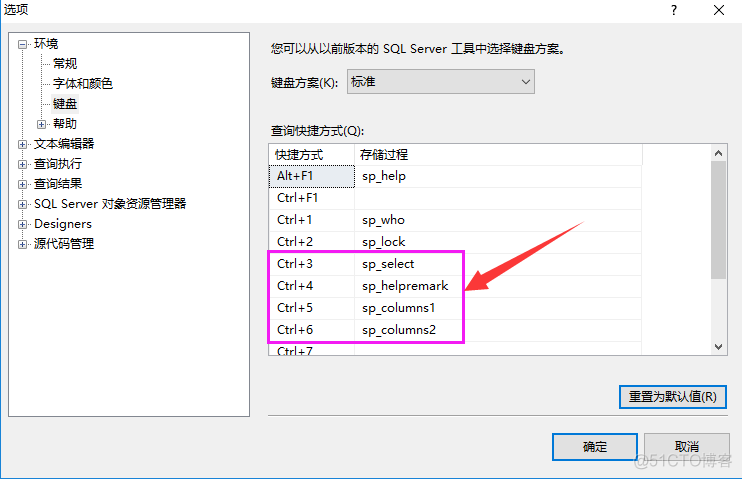 sql server 快捷键失灵_EXEC