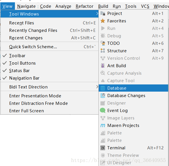 idea如何关闭updating indexes_idea数据库管理工具配置连接数据库