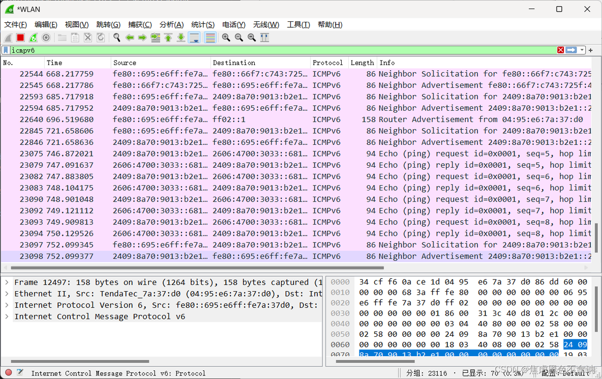 wireshark 过滤 IPV6指令_Wireshark_05