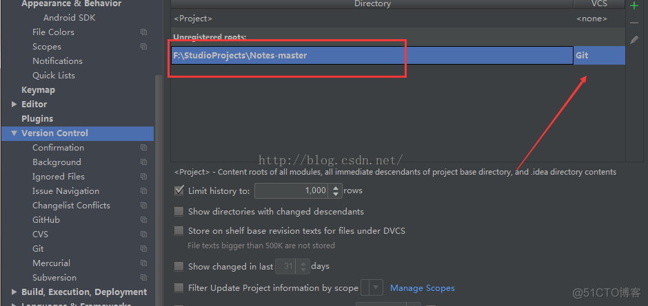 Android studio git插件无squash_版本控制系统_06