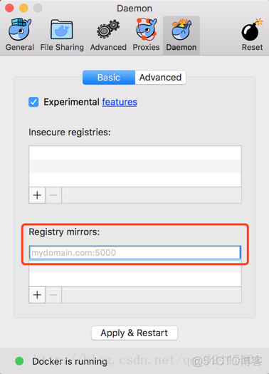 mac上的docker配置加速器_Docker_02