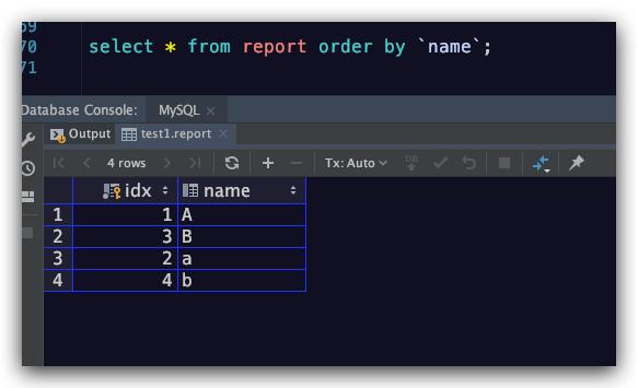 mysql字段存储超大字符串_mysql 大小写敏感配置_05