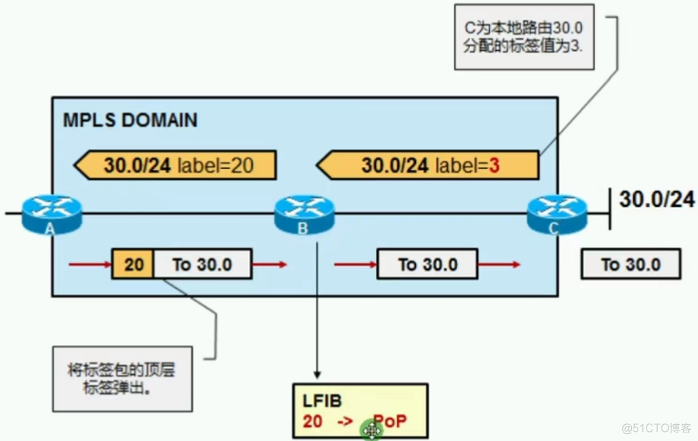 简述mpls网络中标签交换路径lsp的建立模型_VPN_64