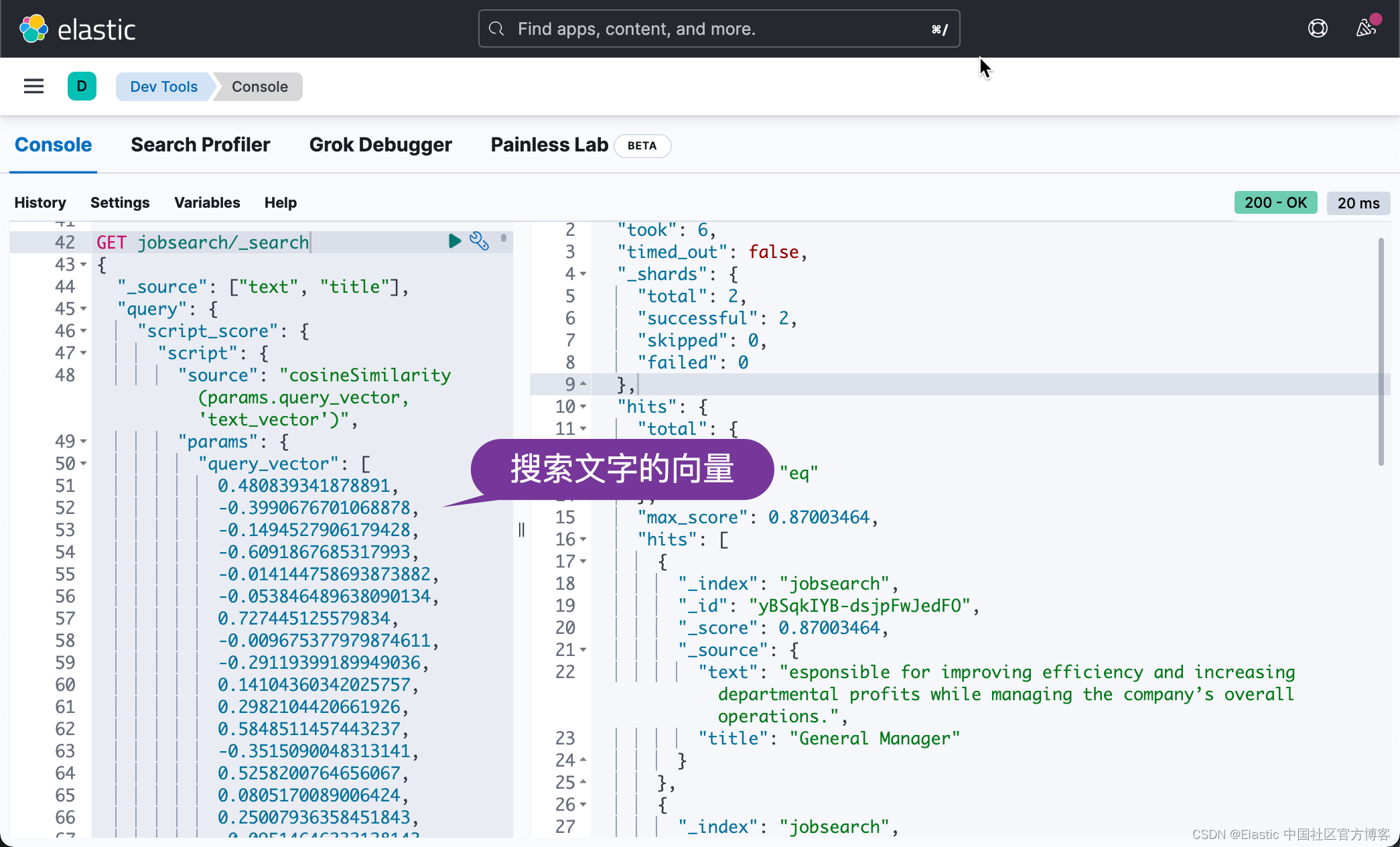 稀疏向量检索与ES全文检索_elasticsearch_08