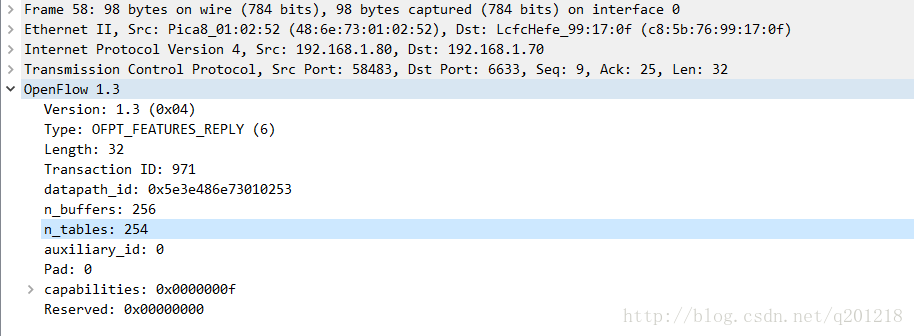 wireshark远程抓包交换机端口_封装_07