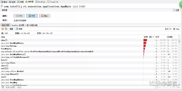 java visualvm分析dump文件定位内存泄漏_java visualvm远程监控_13