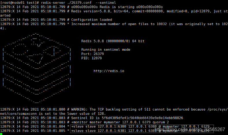 redis Sentinel 没有识别到其他的sentinel_服务器_23