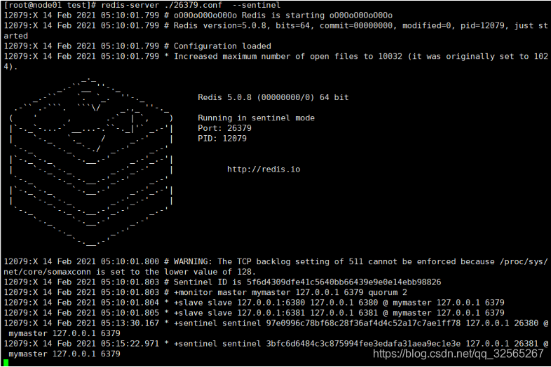 redis Sentinel 没有识别到其他的sentinel_linux_24