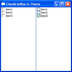 wpf listbox item 选中时的边框样式_Classic_02