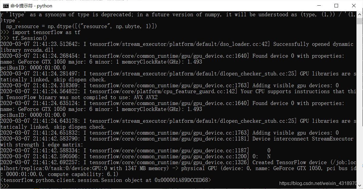 查看tensorflow的gpu_tensorflow_06