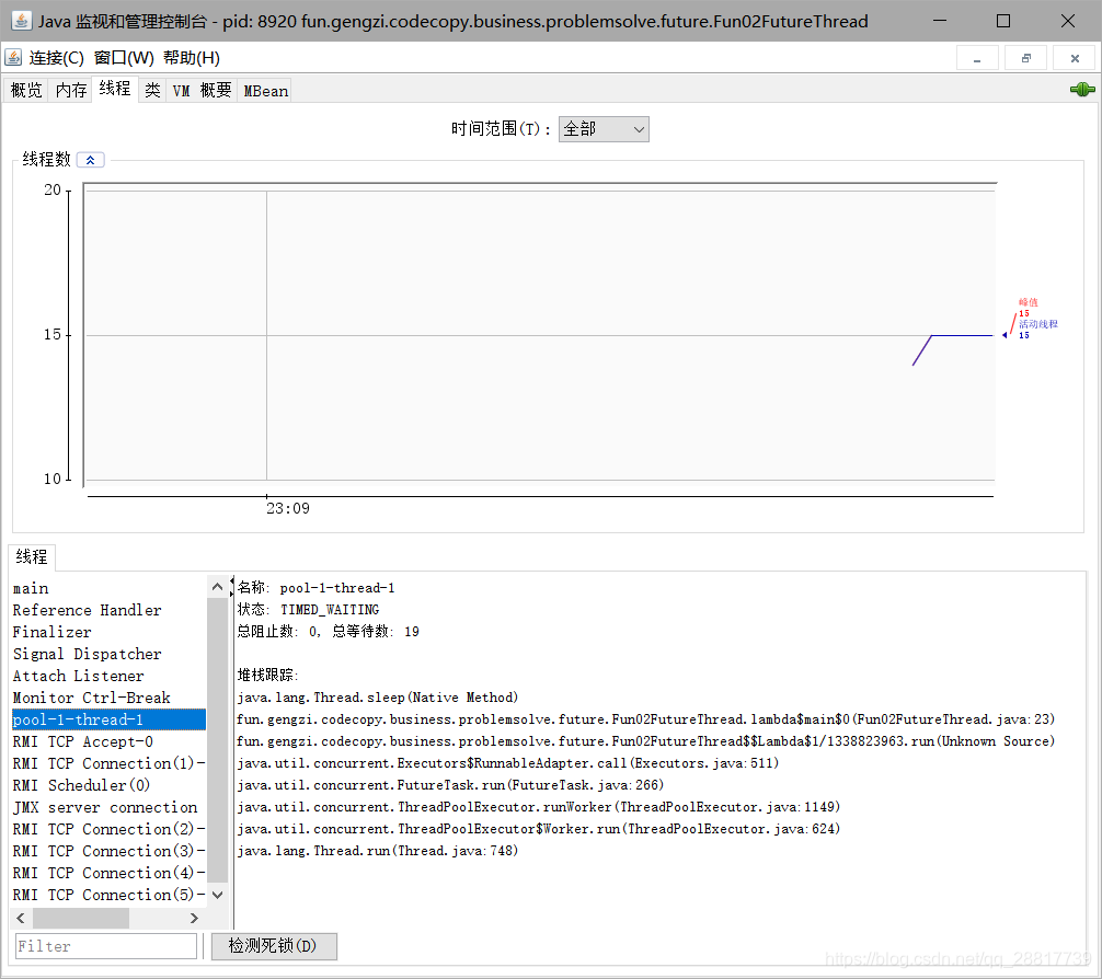 java排查线程卡住_java_02